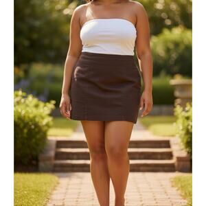 Wild Fable NEW Brown Skort Tennis Activeware Size XL Leisurewear Sporty Casual